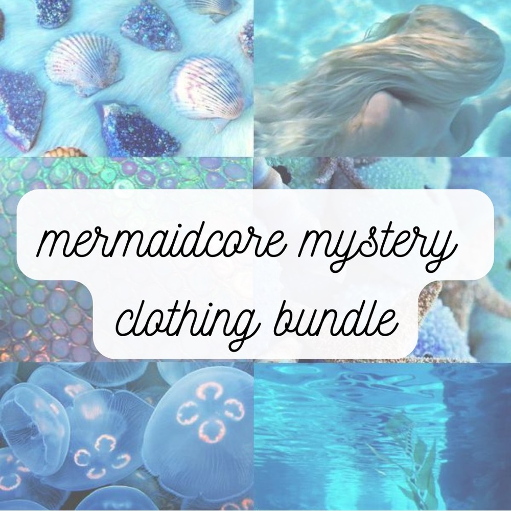 Mermaid beach core aesthetic mystery clothing box bundle